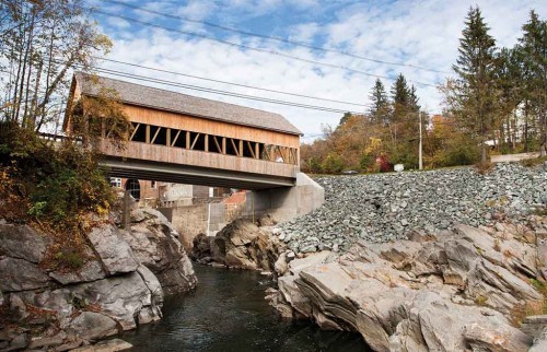 Quechee Covered Bridge #6 Engineering Evaluation, Design, and Construction Inspection